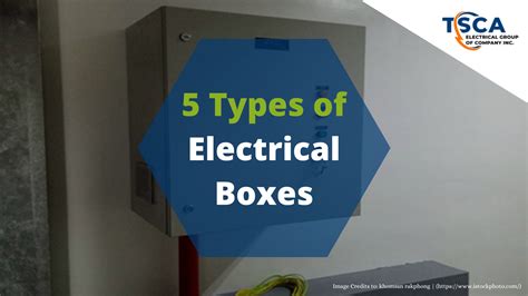 how to tell what kind of electrical box we have|examples of electrical boxes.